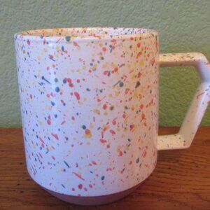 Beautiful Designer The CHIPS Collection Ceramic 12oz Mug Confetti Made in Japan